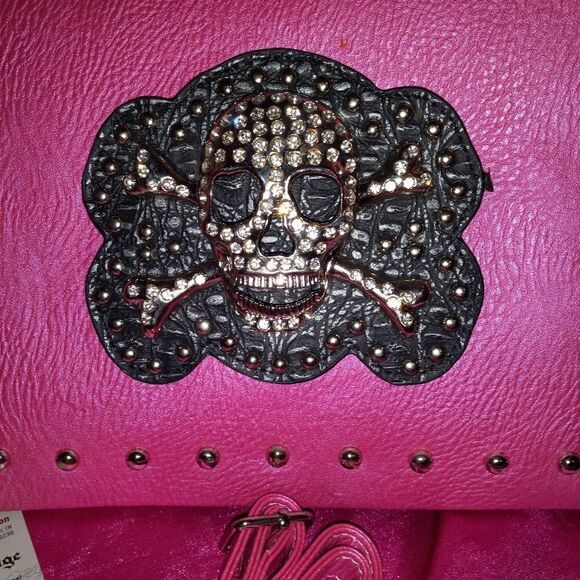 3D Rhinestone Mini Handbag - Picture 6 of 6